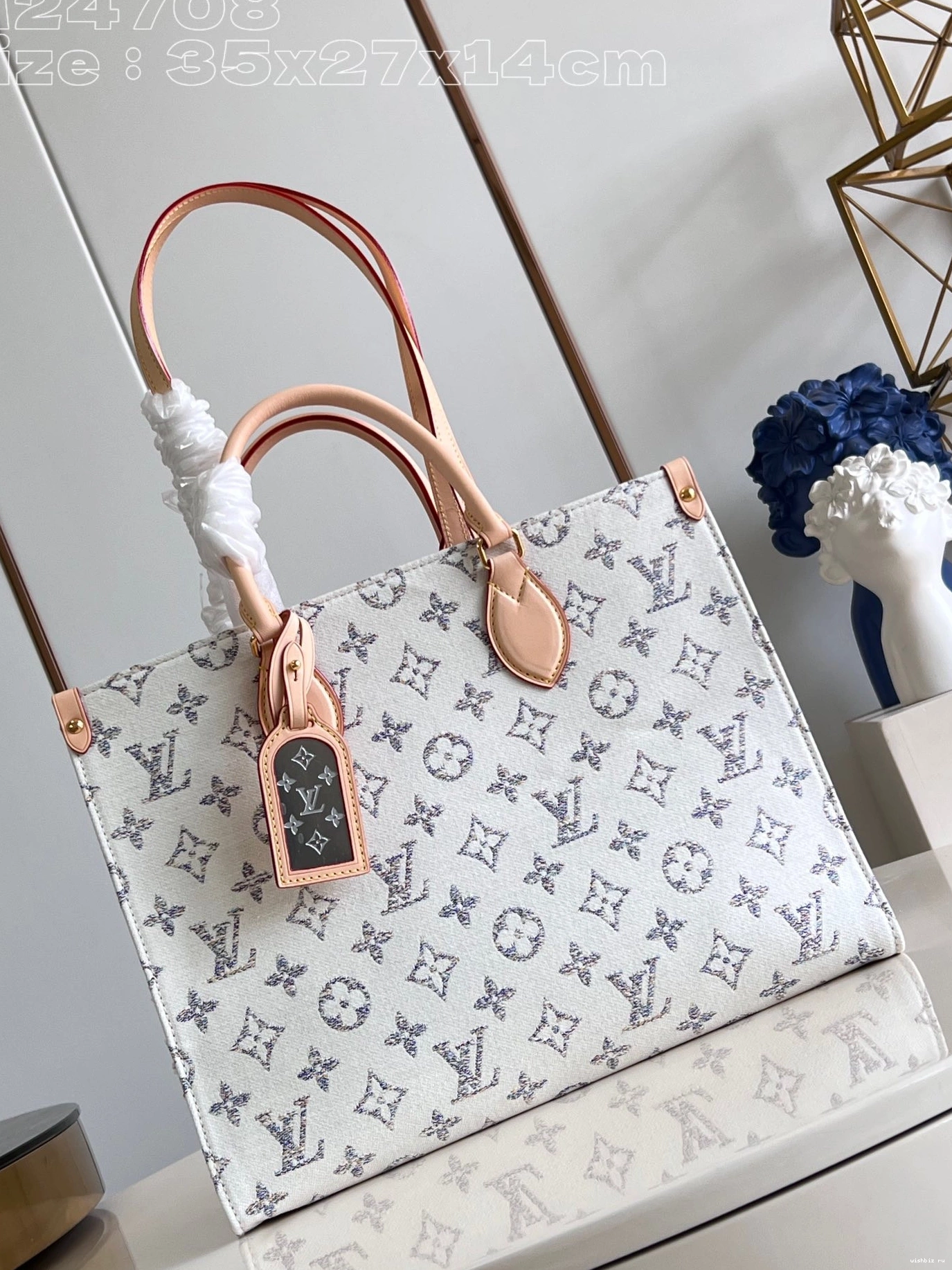 WIS ONTHEGO MM-35*27*14cm LOUIS VUITTON 0718